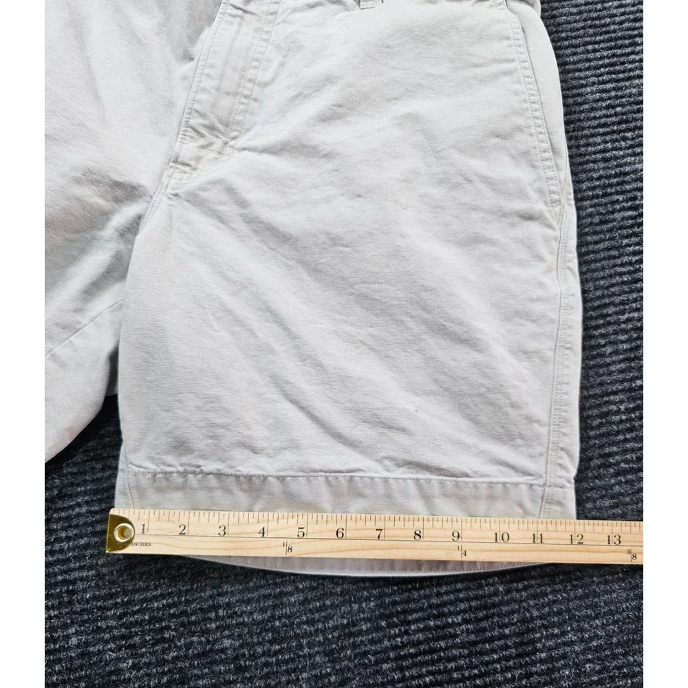 Columbia Authentic Active Cargo Shorts Mens 34 Beige Cotton Outdoor 8